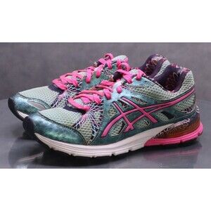 Asics Gel-Preleus Women's Running Shoes Size 6 Aqua Green Pink